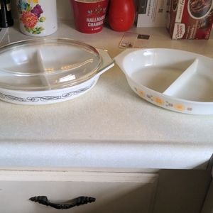 2 Pyrex Casserole